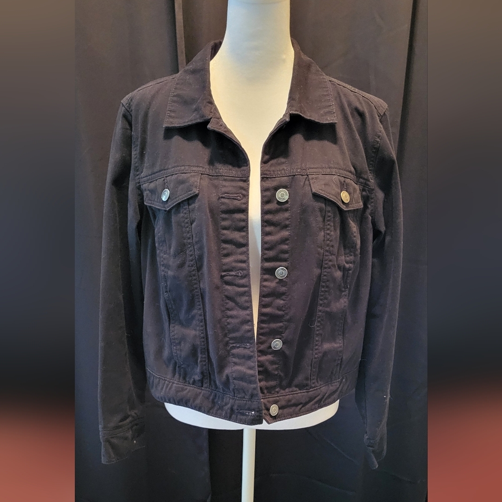 Women's Black Denim Jacket